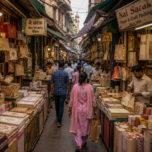 Nai Sarak stationery and books bazaar