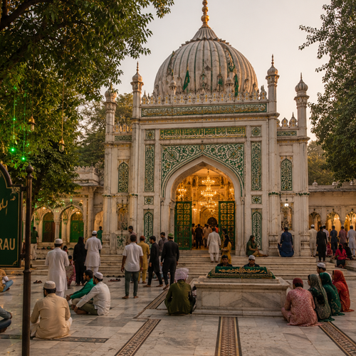 Tomb of Sufi poet Amir Khusrau