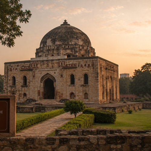Tomb dome of Firoz Shah Tughlaq