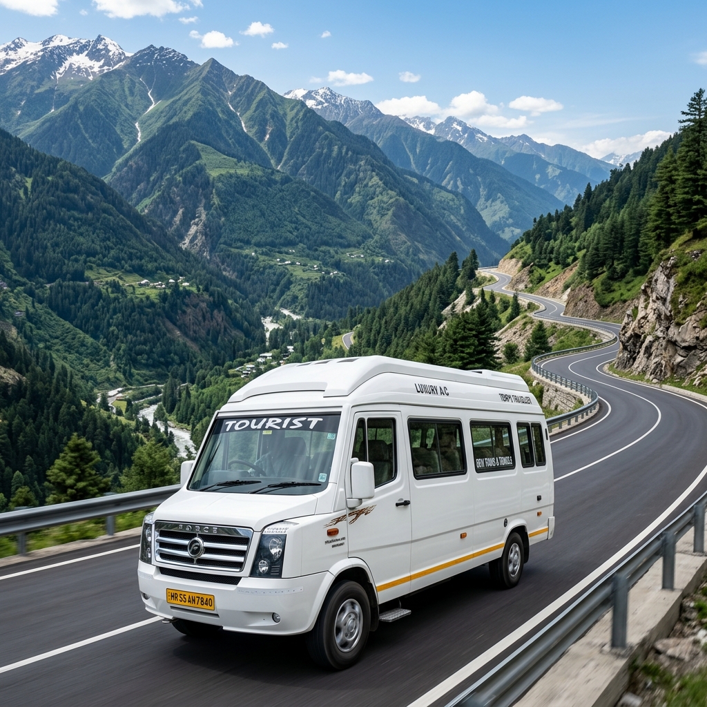 Tempo Traveller Luxury Coach