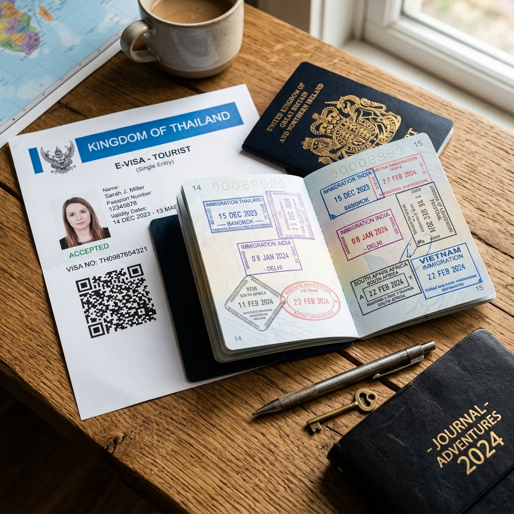 Passport and Visa Documents